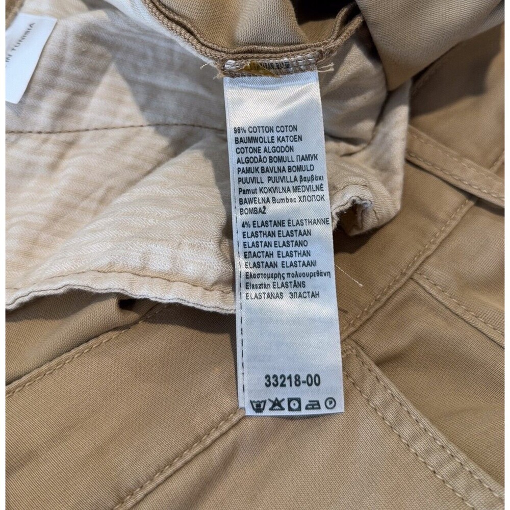 7 For All Mankind Mens Pants Brown Chino Straight Leg Flat Front Classic 32x29 - Picture 11 of 12